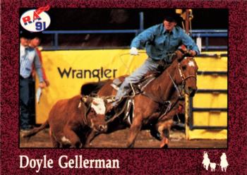 1991 Rodeo America Set B #70 Doyle Gellerman Front